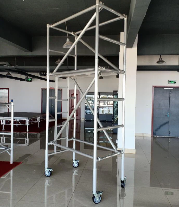 Mobile Aluminum Scaffolding Tower 5